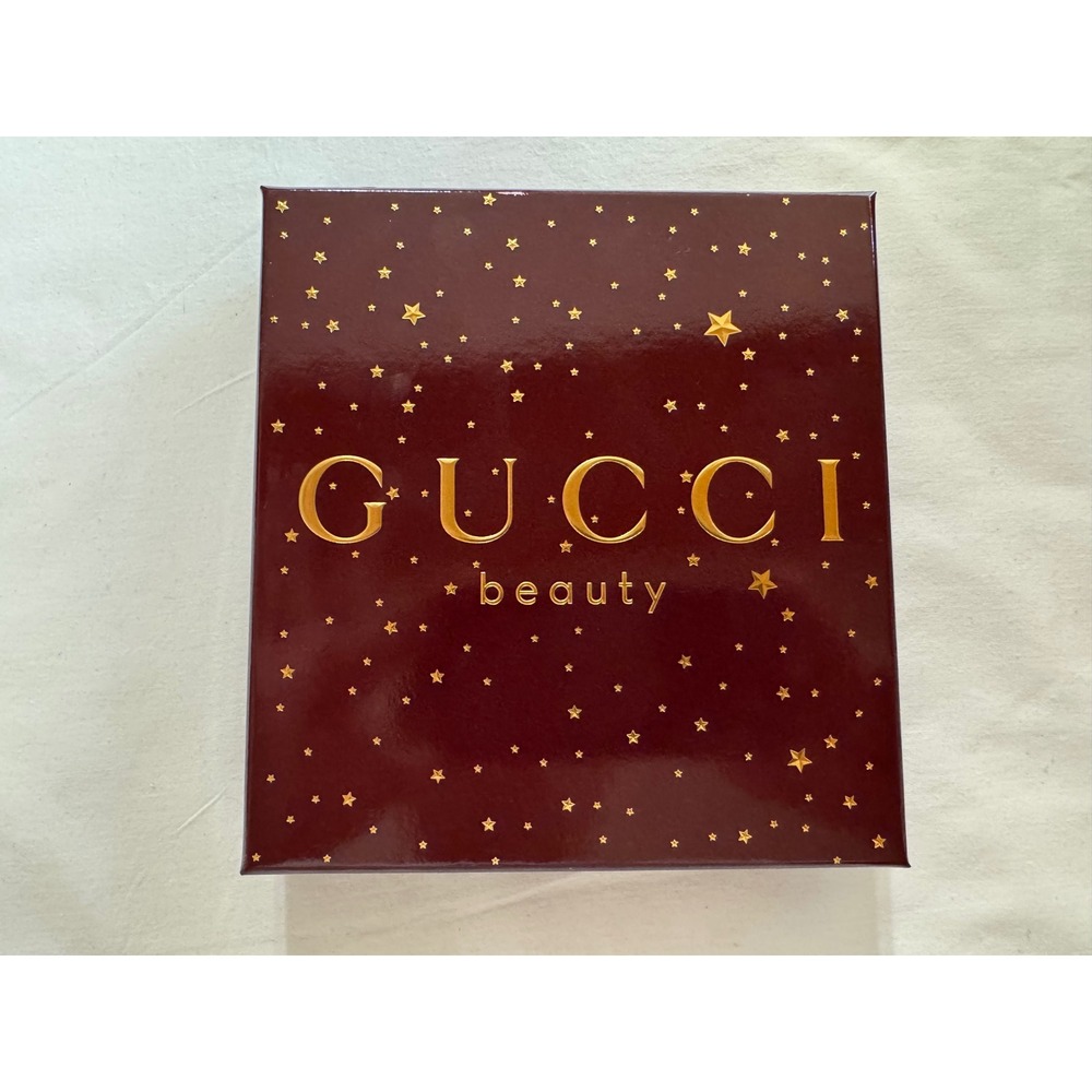 Gucci Beauty Rosso Ancora 509 Lip Set Matte Liquid & Glow Lipstick 3 Piece New - Picture 4 of 5